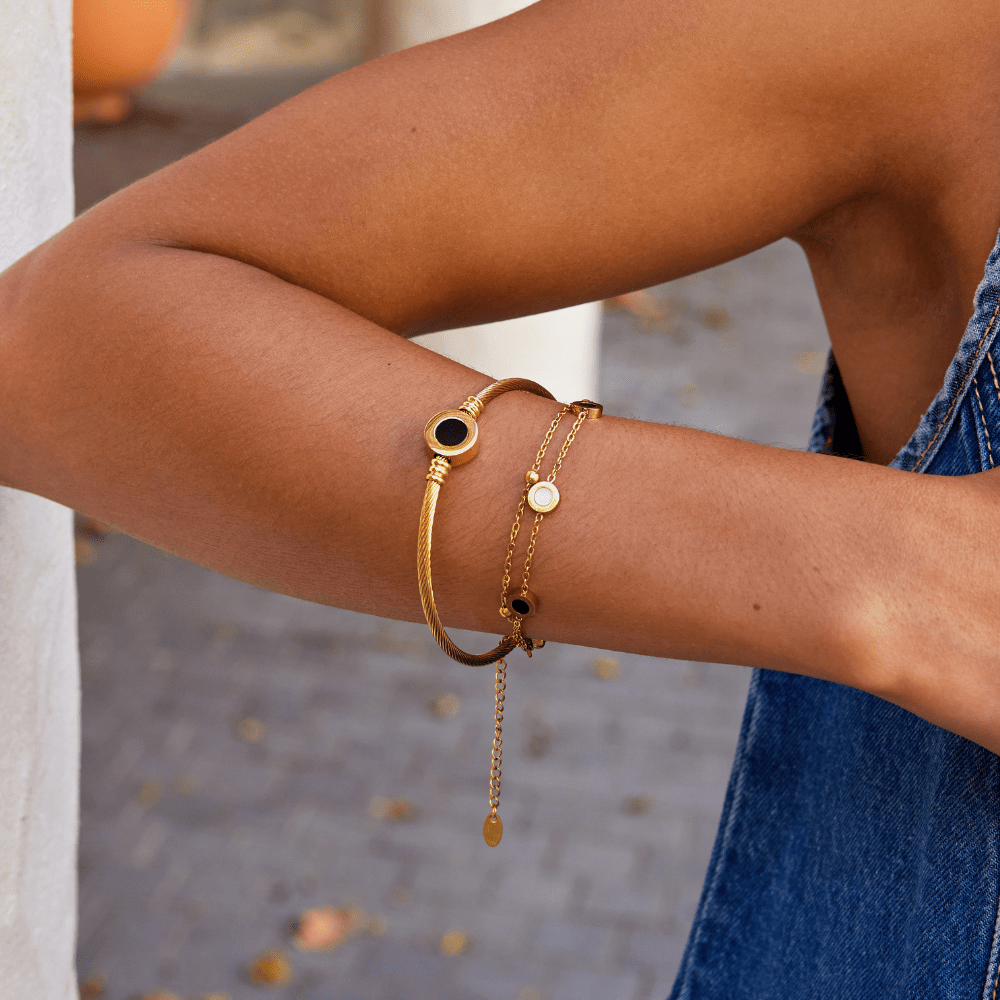 Vera – Reversible Stone Bracelet