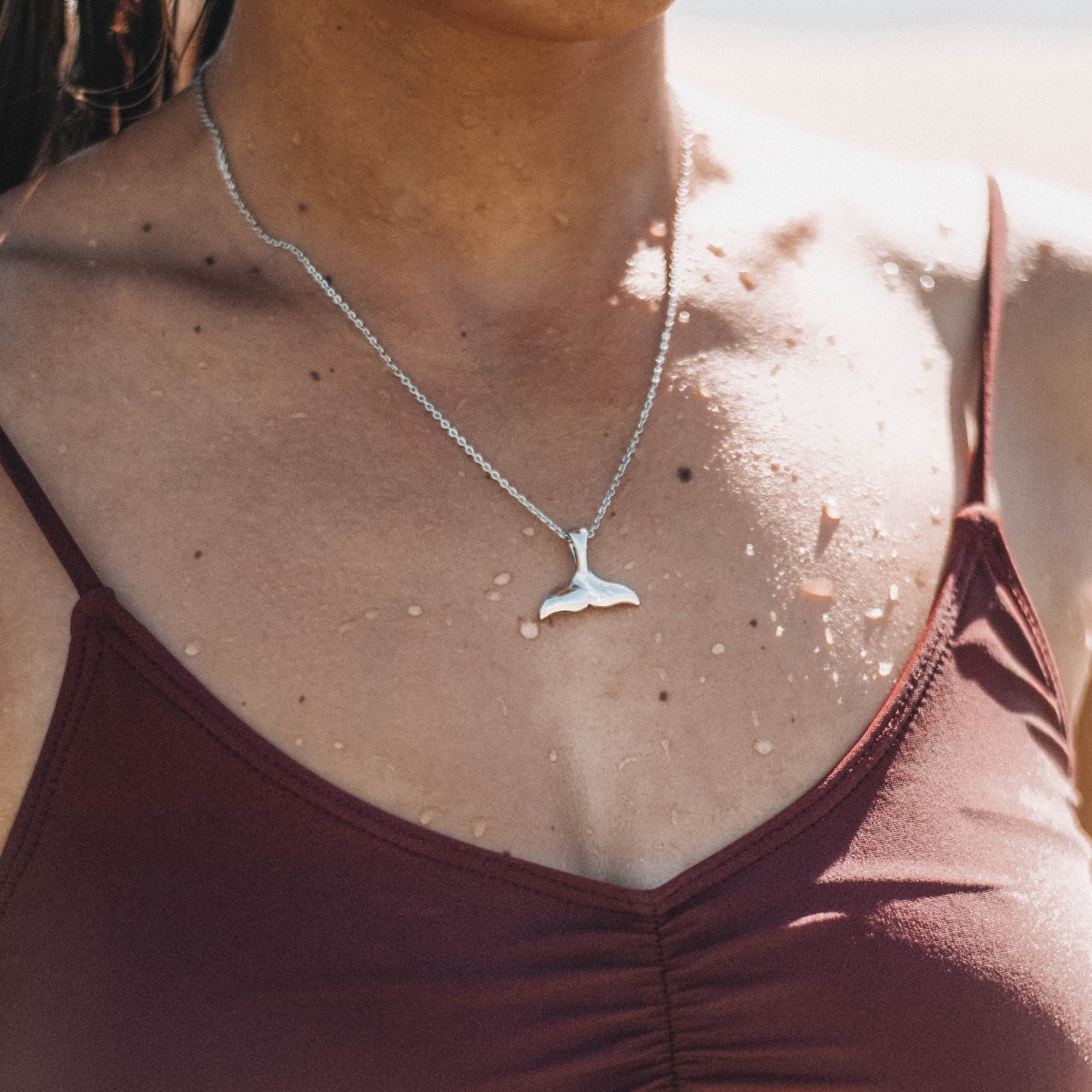 Marina | Whale Tail Necklace